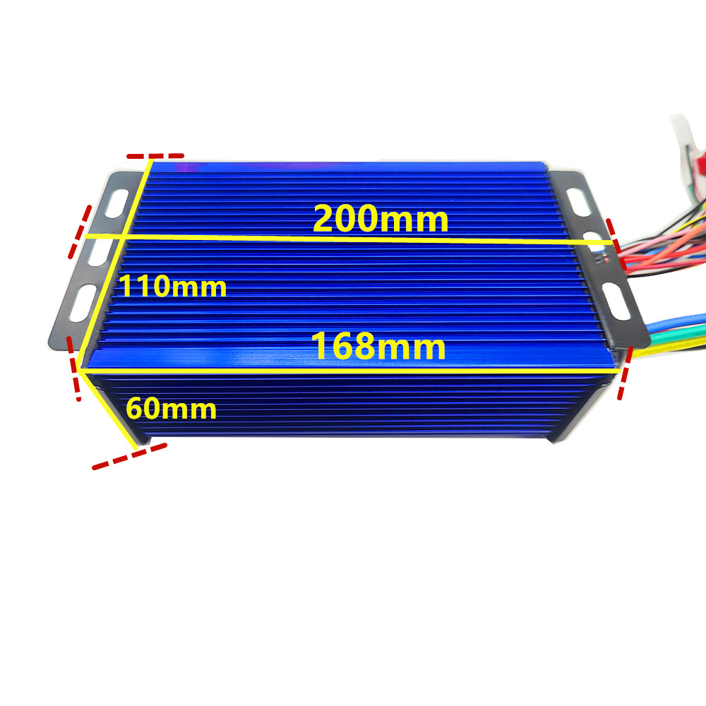 36V 48V 60V 72V 2000W Brushles - огляд і ціна Dual Motor Ebike Kit 2000W