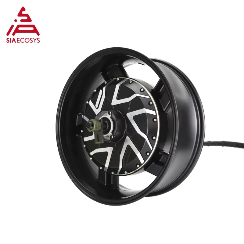 17X6.0 Inch 273 12000W V4 72V  - огляд і ціна 12000W Electric Motorcycle Hub Motor