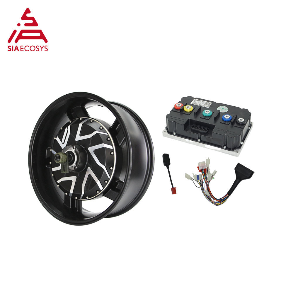 QSMotor 17X6.0inch 70H 12000W  - огляд і ціна 12000W Electric Motorcycle Hub Motor