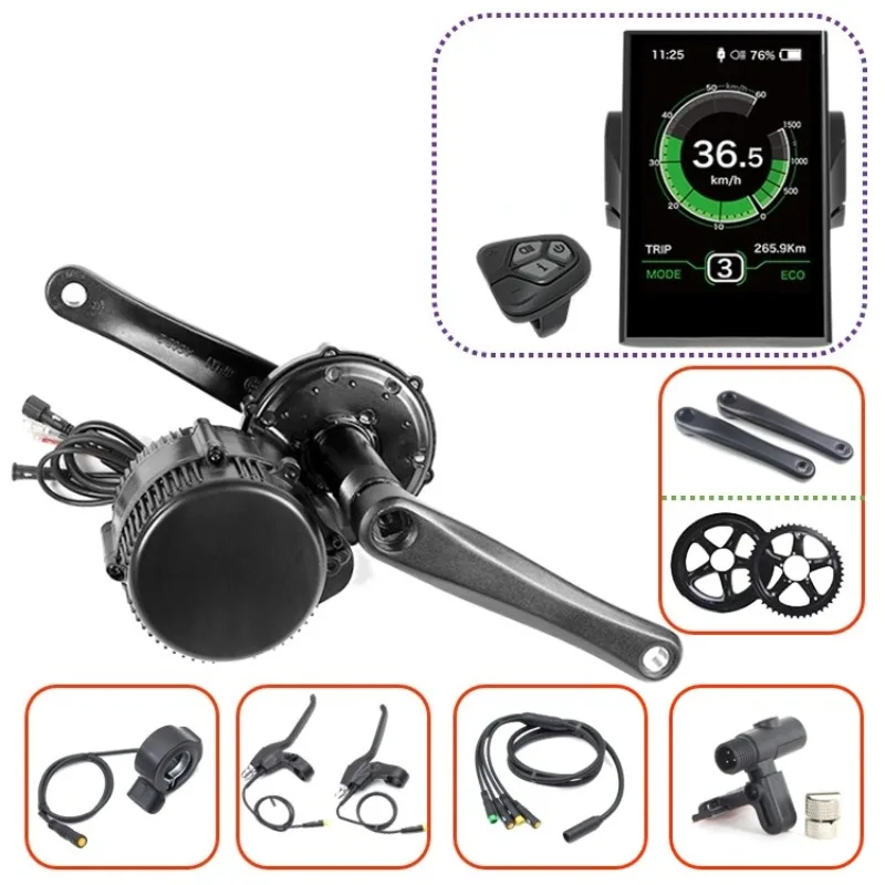 G340 Mid Drive Motor Kit DPC18 - огляд і ціна Mid Drive Conversion Kit 1000W