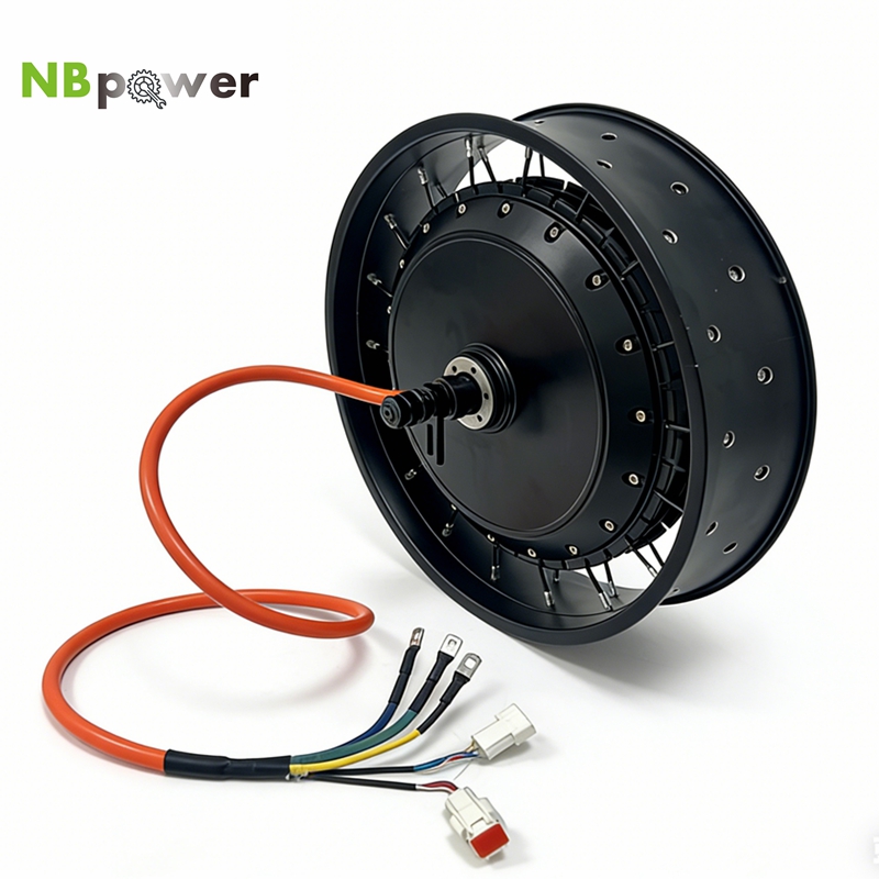 NBpower/QS 273 40H 48-96v Rate - огляд і ціна 72V 8000W Brushless Hub Motor